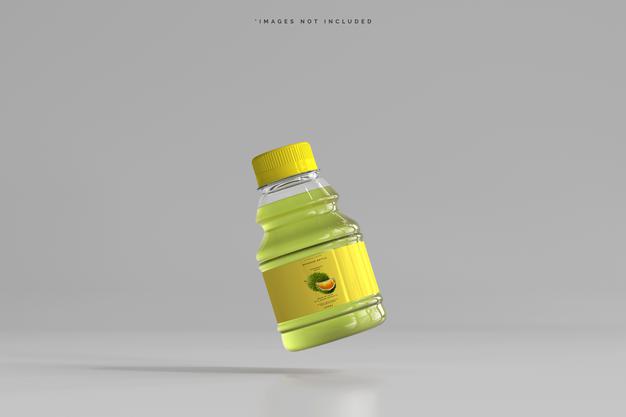 Beverage Bottle Mockup Psd