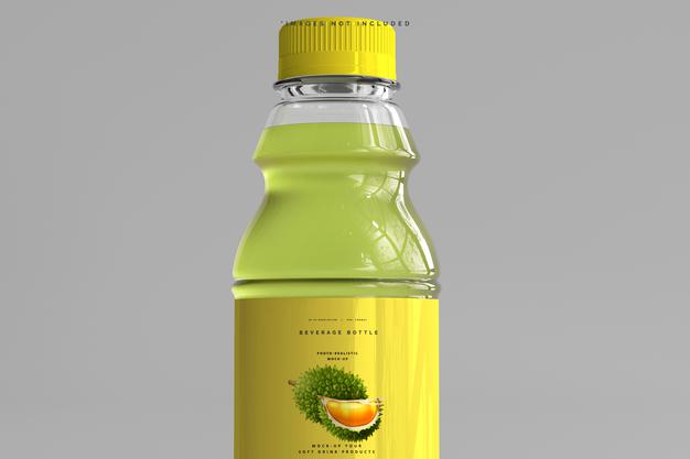 Beverage Bottle Mockup Psd
