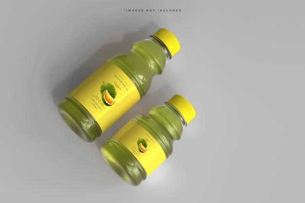 Beverage Bottles Mockup Psd