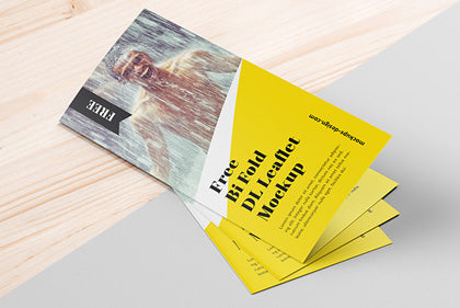 Bi-Fold Dl Brochure Mockup