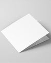 Bi-Fold Square Leaflet Mockup