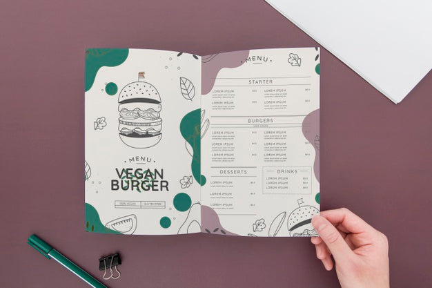 Bifold Brochure Concept Mock-Up Psd