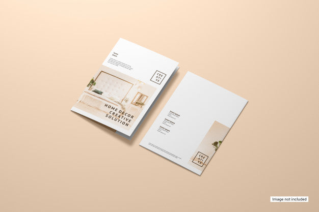 Bifold Brochure Mockup Psd