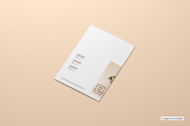 Bifold Brochure Mockup Psd