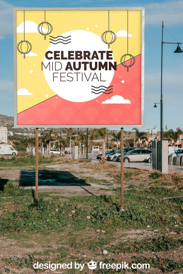 Big Billboard Mockup Psd