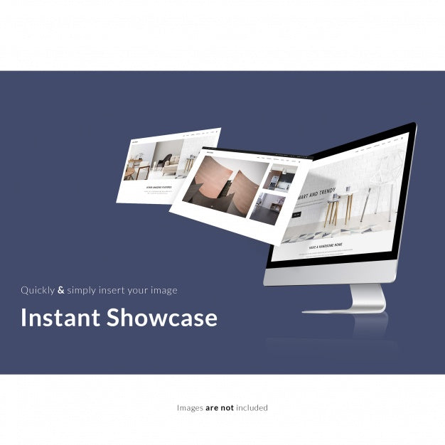 Big Computer Screen Mock Up Psd