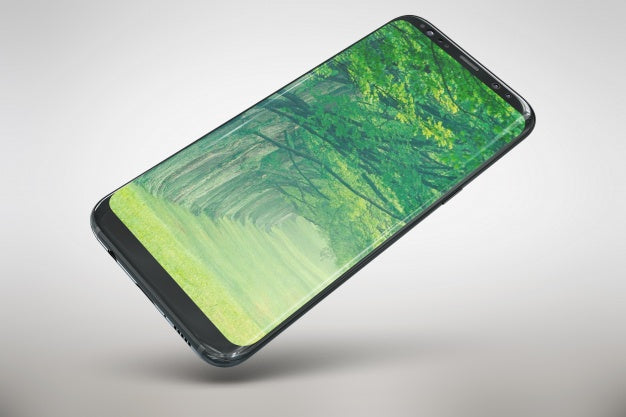 Big Smartphone Screen Mock Up Psd