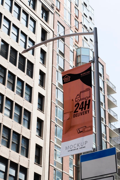 Billboard In The City Mock-Up Psd