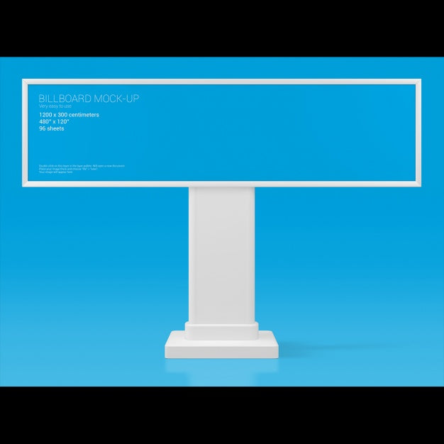 Billboard Mock Up Design Psd