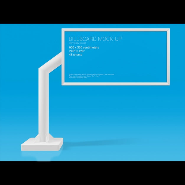 Billboard Mock Up Design Psd