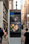 Billboard Mock-Up With Sushi Psd