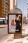 Billboard Mockup In Urban Environment Psd
