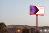Billboard Mockup On Sunset Sky Psd