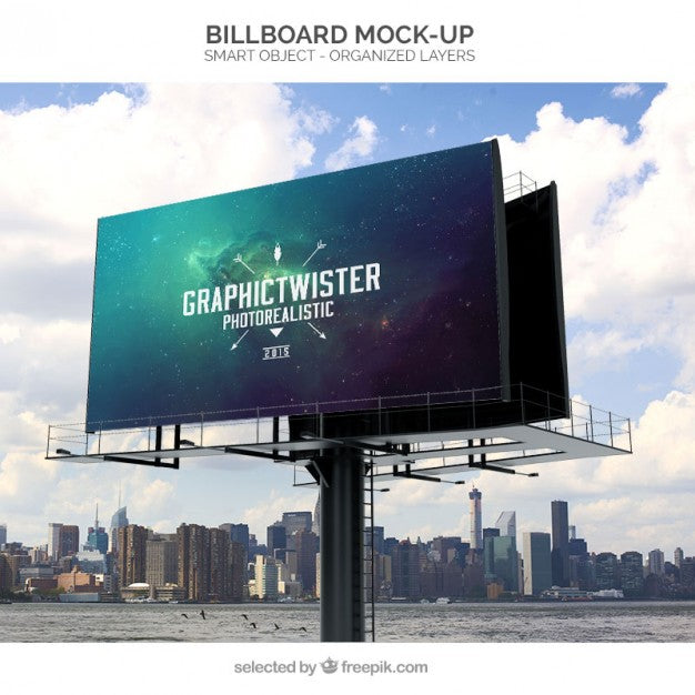 Billboard Mockup Psd
