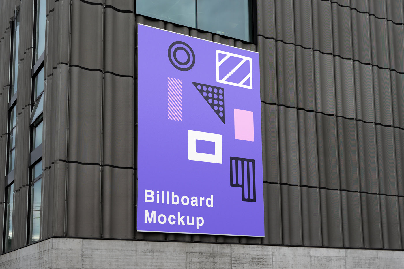 Billboard On Wall Mockup