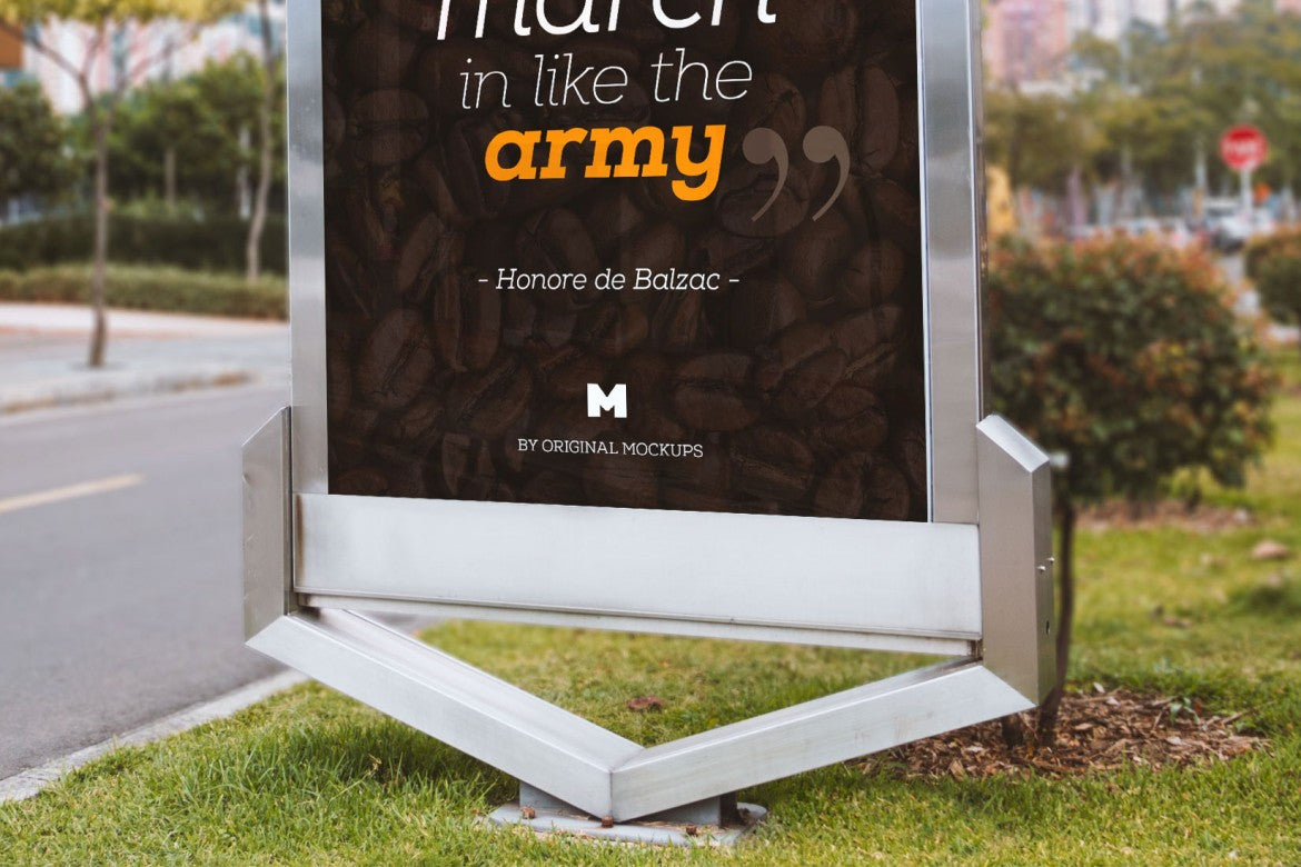 Billboard Outdoor Advertising (Mockup)