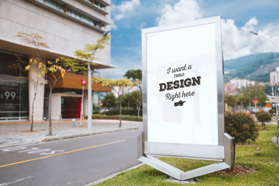 Billboard Outdoor Advertising Psd Mockup