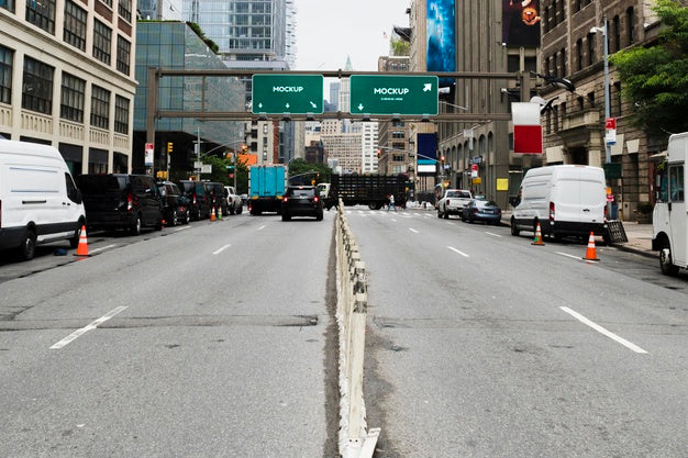 Billboard Sign Concept Mock-Up Psd