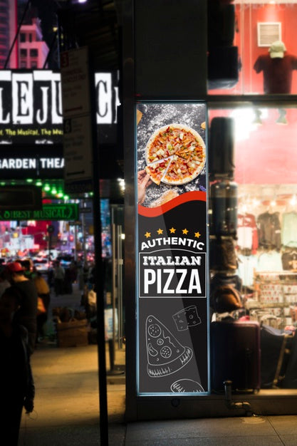 Billboard Sign Concept Mock-Up Psd