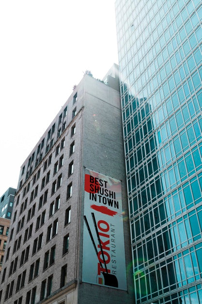 Billboard Sign Concept Mock-Up Psd