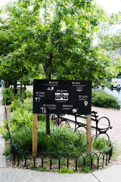 Billboard Sign Concept Mock-Up Psd