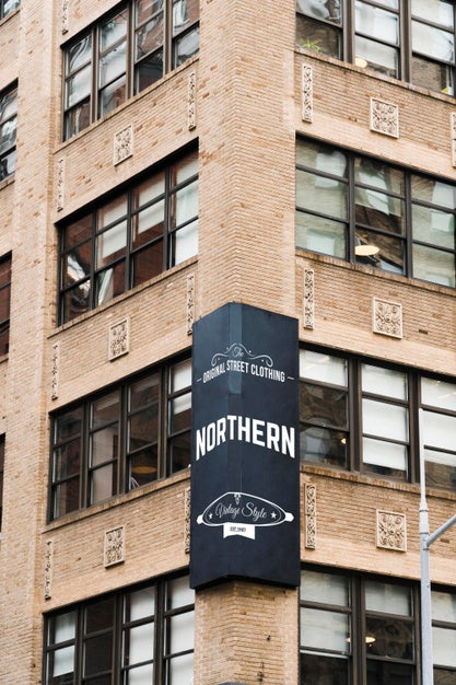 Billboard Sign Concept Mock-Up Psd