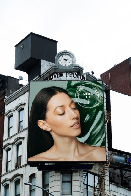 Billboard Sign Concept Mock-Up Psd