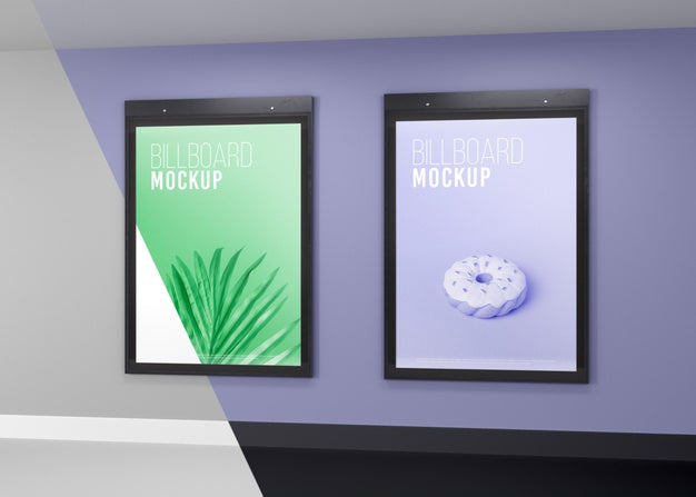 Billboard Studio Mock Up Psd