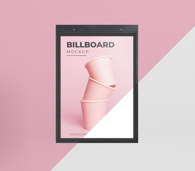 Billboard Studio Mock Up Psd