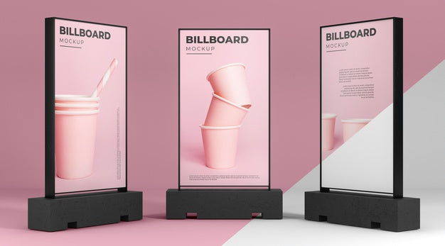 Billboard Studio Mock Up Psd