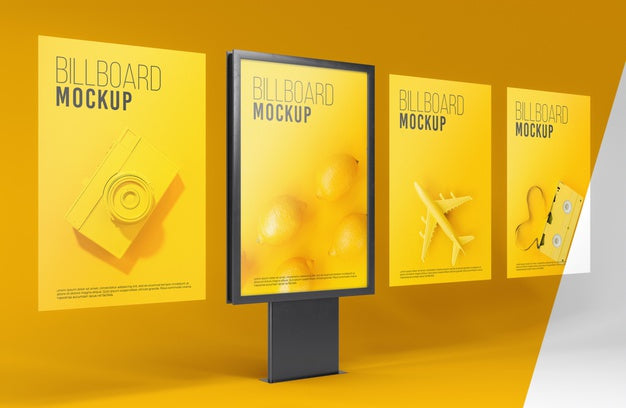 Billboard Studio Mock Up Psd