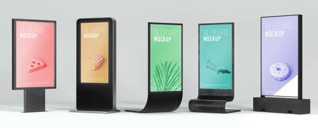 Billboard Studio Mock Up Psd