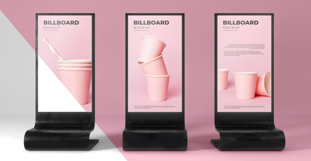 Billboard Studio Mock Up Psd