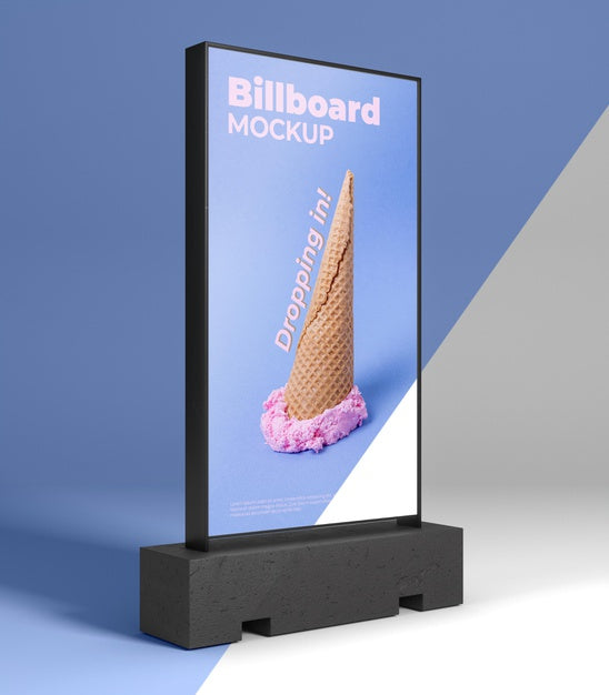 Billboard Studio Mock Up Psd