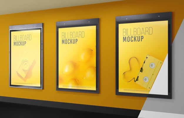 Billboard Studio Mock Up Psd