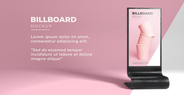 Billboard Studio Mock Up Psd