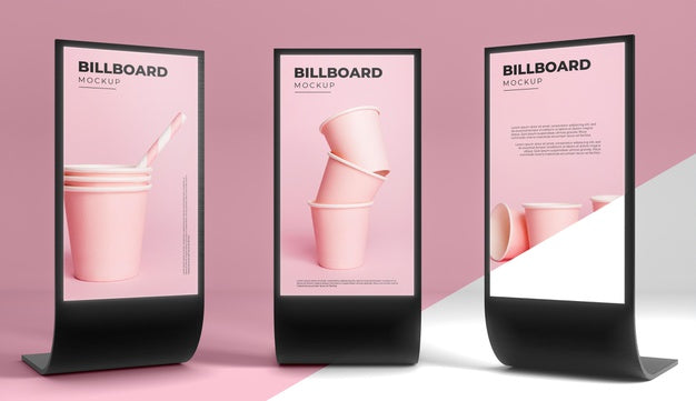 Billboard Studio Mock Up Psd