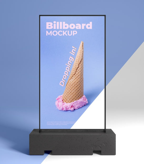 Billboard Studio Mock Up Psd