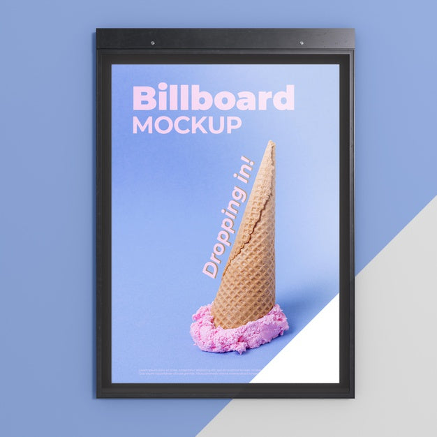 Billboard Studio Mock Up Psd