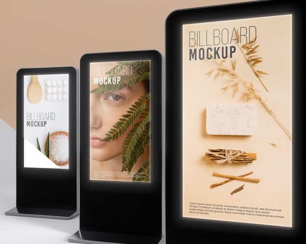 Billboard Studio Mock Up Psd