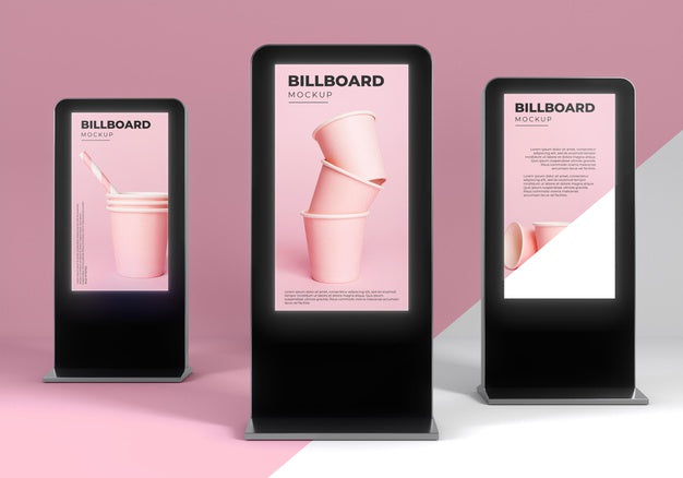 Billboard Studio Mock Up Psd