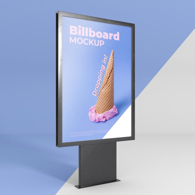 Billboard Studio Mock Up Psd
