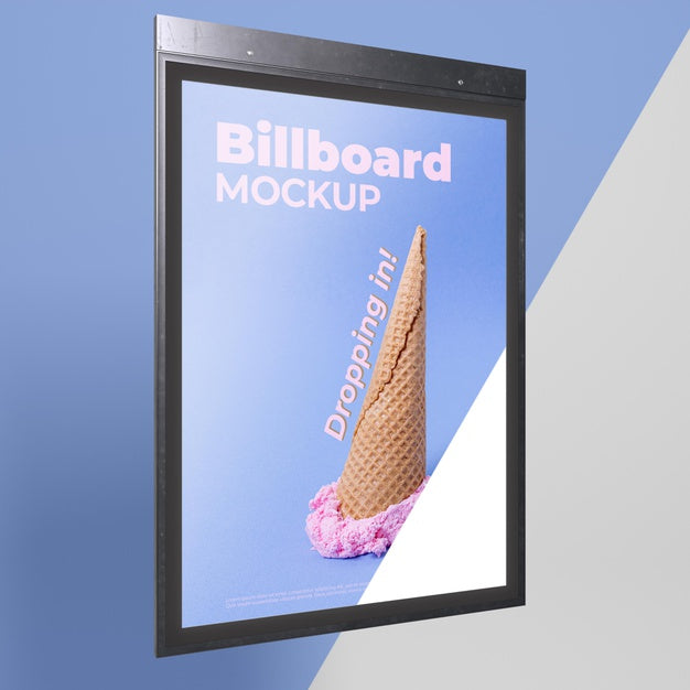 Billboard Studio Mock Up Psd