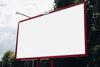 Billboard With Blank Surface For Advertising Psd