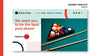 Billiard Concept Banner Mock-Up Psd