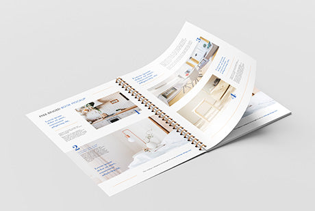 Binded Book Mockup