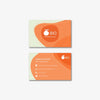 Bio & Healthy Food Concept Business Card Psd