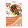 Bio & Healthy Food Concept Flyer Psd