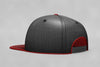 Black And Red Baseball Cap Mockup Psd