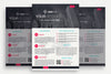 Black And White Business Brochure Psd